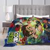Ben 10 Omnitrix Deky Kvalitní Měkká Přehozovádeka Zimní Dívky Kluci Obývací Pokoj Street Trend Přehoz
