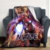 Custom Name Iron Man: Hero's Journey Blanket for Couch & Bed, Plush Cozy Fuzzy Blanket Super Soft & Warm Blankets for Fall and Winter. 090810