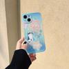 Star Starry Sky Cats Family Cute Cartoon Imd Phone Case For Iphone 14 Pro Max Plus Xr Xsmax X 13 12 11 Promax Ins Silicone Cover