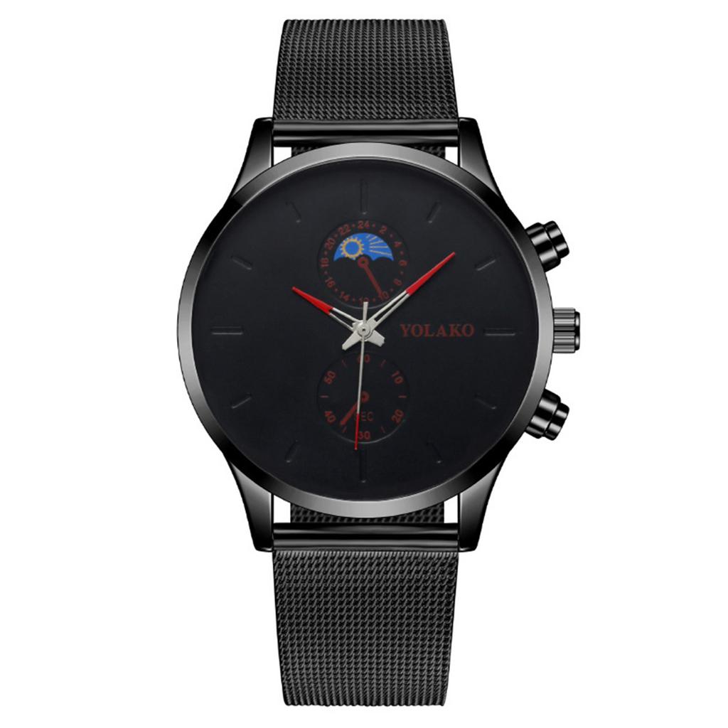 Men's Luminous Running Alarm Clock Watch