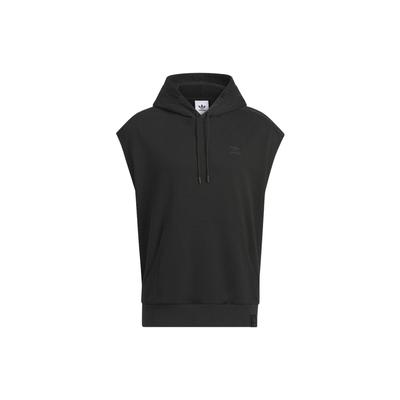 Originals Wing Chun Serie Einfarbiges Logo Sport Locker Kapuzenweste Unisex Westen Schwarz IZ1533