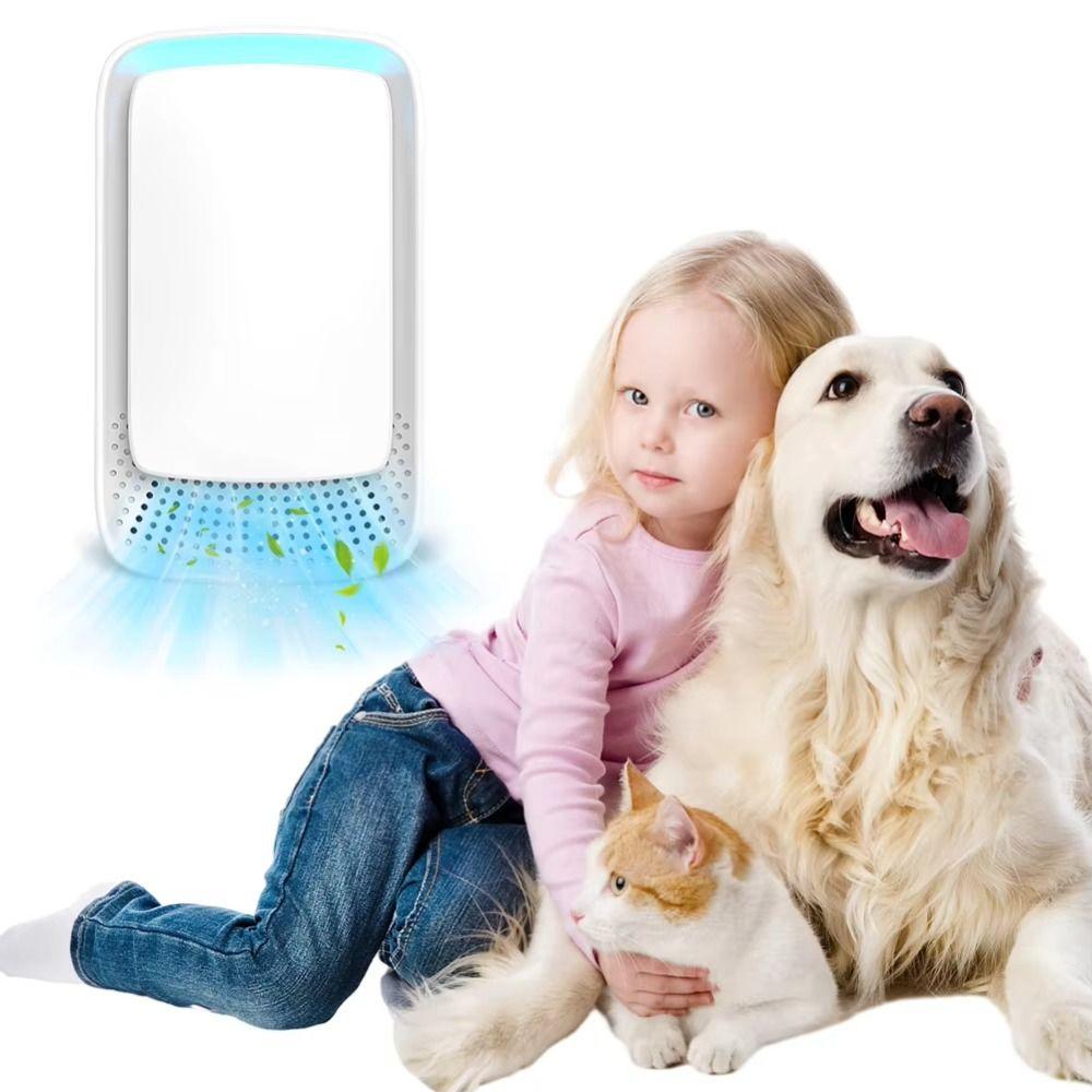 US UK EU Plug Air Purifier Small Plug-In Air Purifier Odor Removal Negative Ion Generator Bedroom