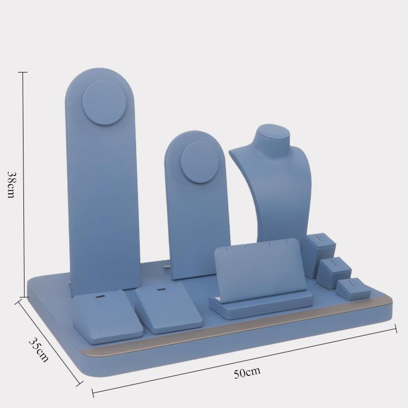 

Earrings Jewelry Displays Rack Counter Necklace Show Stand Combination Jewellery Showcase Shelf Live Pictures Display Props