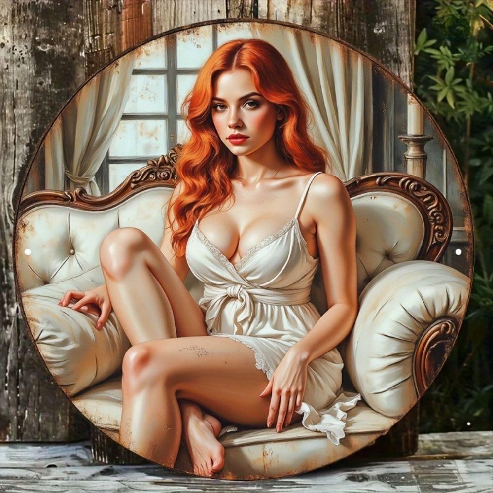 2D Flat Metal Wall Sign Decor