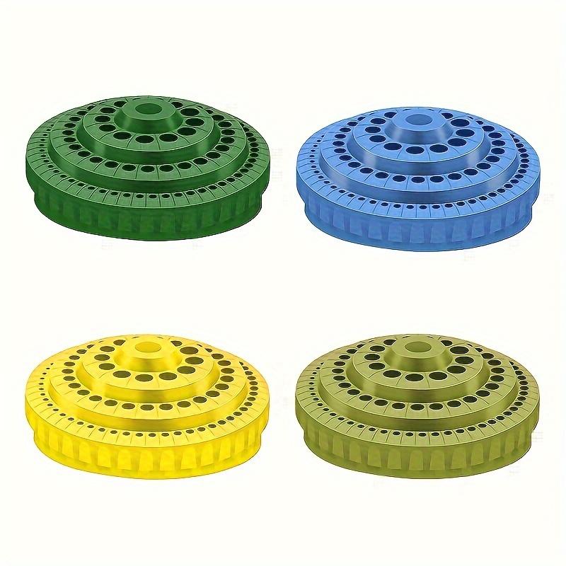 1pc Hardened Drill Bit Storage Box, Tap Milling Cutter Grinding Head, Rotatable Parts Box, Storage Accessories Tool Rack Box
