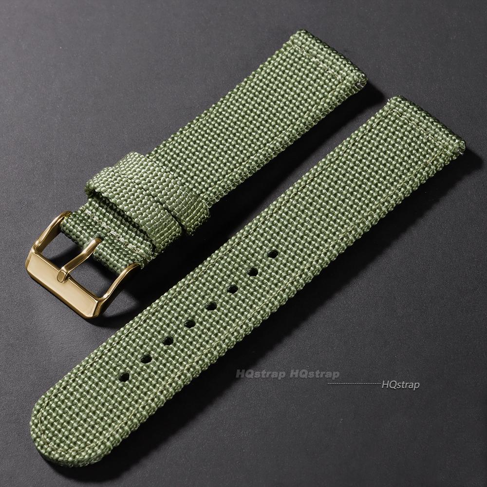 Curea de ceas din nailon țesut de 18mm 20mm 22mm 24mm Bandă sportivă pentru Seiko pentru Huawei Bandă din material textil pânză Brățară universală cu eliberare rapidă