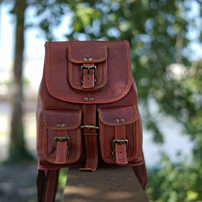 Small Cute Backpack Leather Bag