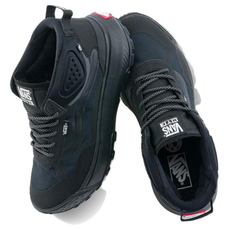 Vans MTE Crosspath Mid Top Hiking Shoes Unisex Black Sneakers VN000CVVBKA