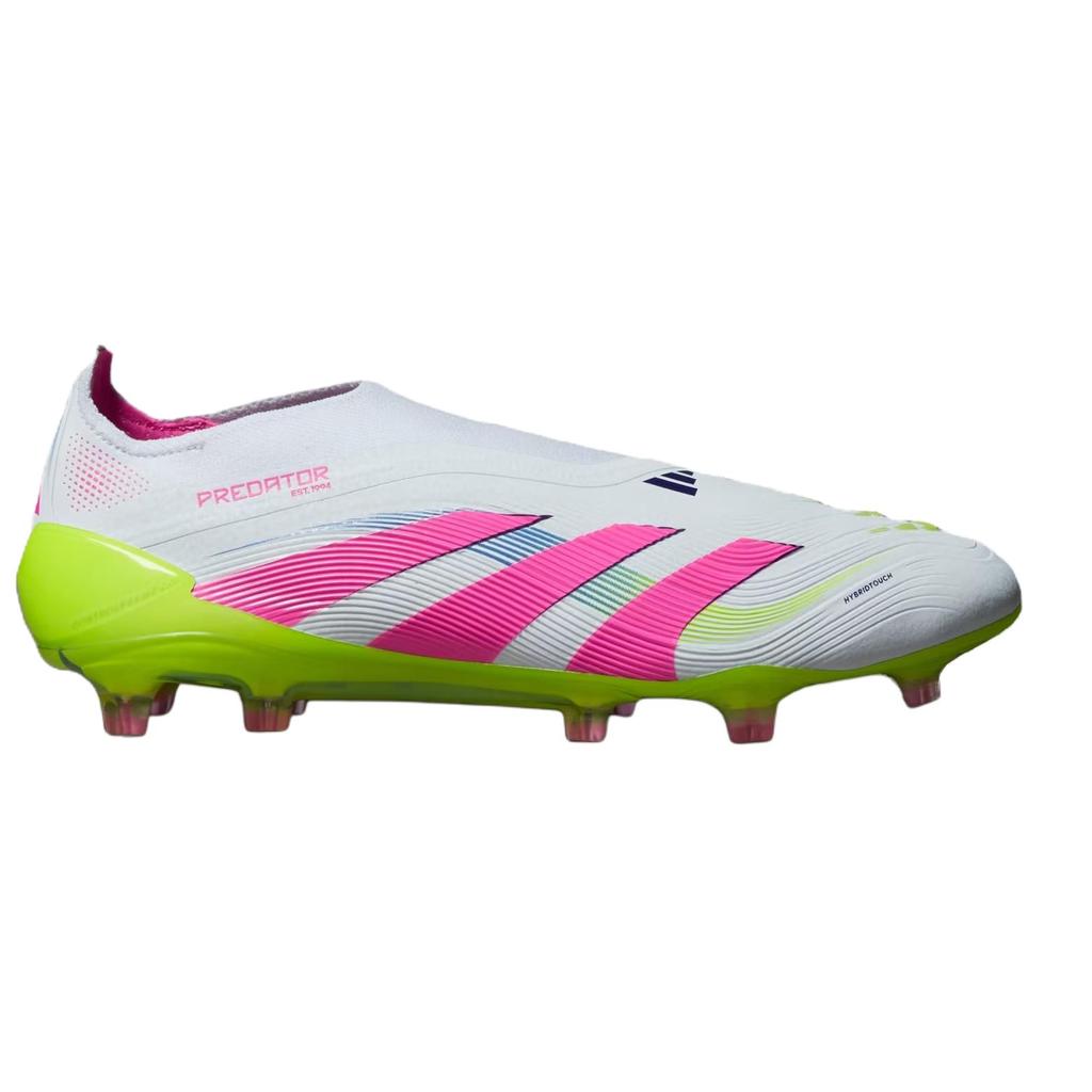 adidas Predator 24 Elite Laceless FG Celestial Victory Pack Unisex Sneakers White Cloud-White Lucid-Pink ID3876