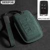 Suede Car Key Case Cover Shell Holder Protection For Land Rover Range Rover Sport Velar Evoque Freelander2 Discovery Accessories