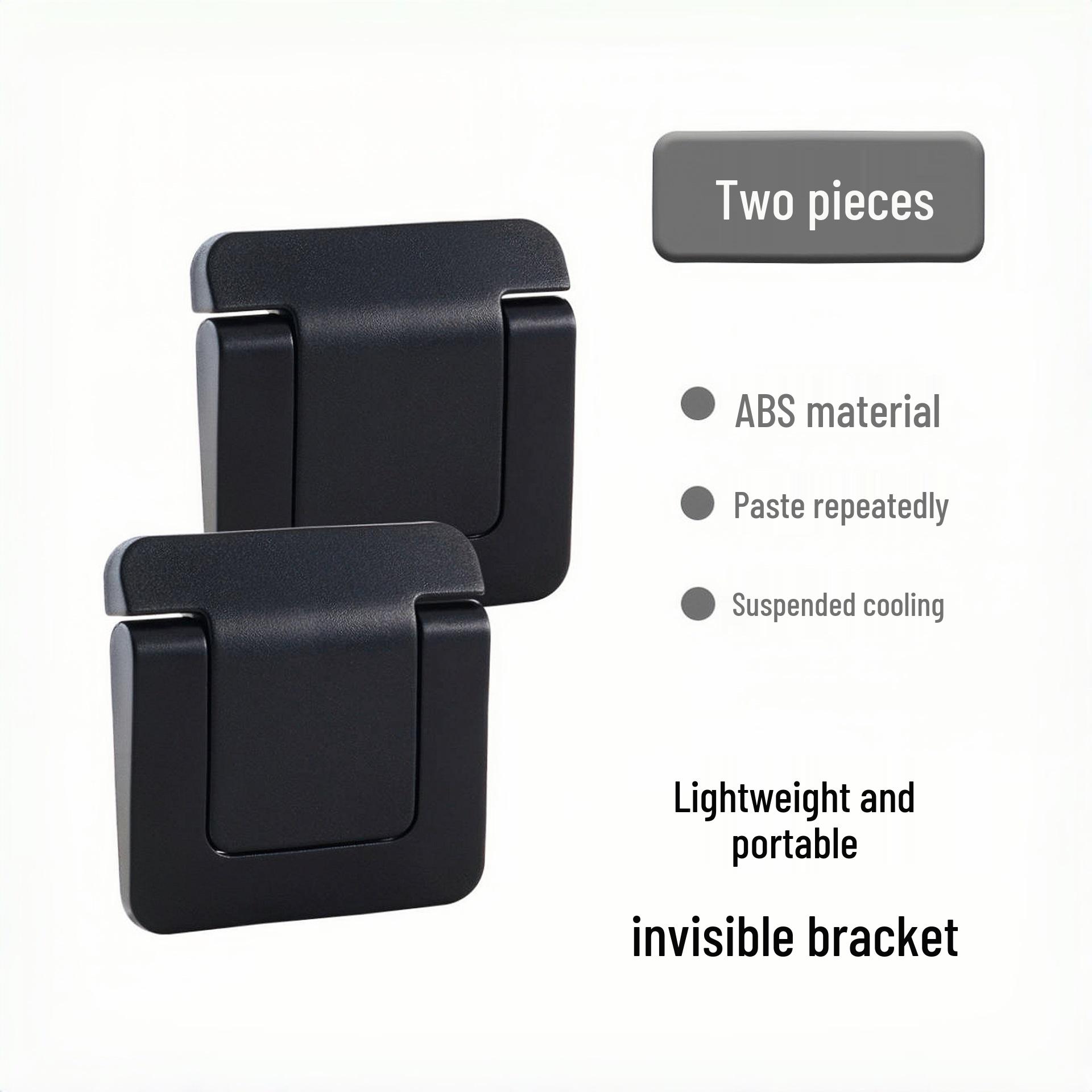 

Portable Laptop Cooler Stand: Invisible Mini Folding Bracket with Keyboard Support