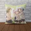 Puella Magi Madoka Magica Pillow Case For Car Sofa Decorative Home Doublesided Print Plush Square Throw Pillow Cushion Cover