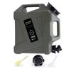 12L Portable Emergency Water Can Large Capacity Water Dispenser Carrier Water Storage Tank for Vehicle Car Outdoor Camping