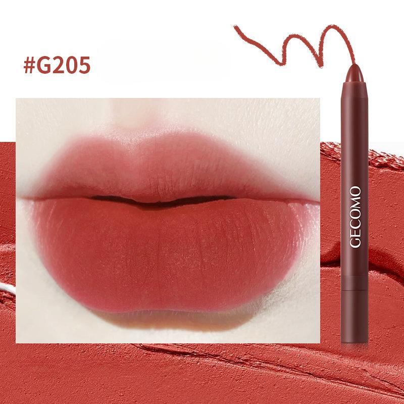 Velvet Matte Double-ended Lipstick Pen, Easy To Smudge, Waterproof, Color-developing, Long-lasting, Not Easy To Stain Women's Lipstick