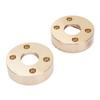 2pcs 1 8 RC Car Brass Weights Fit for Axial RC Crawler Car Counterweight Upgrade Parts Exquisite Craftsmanship