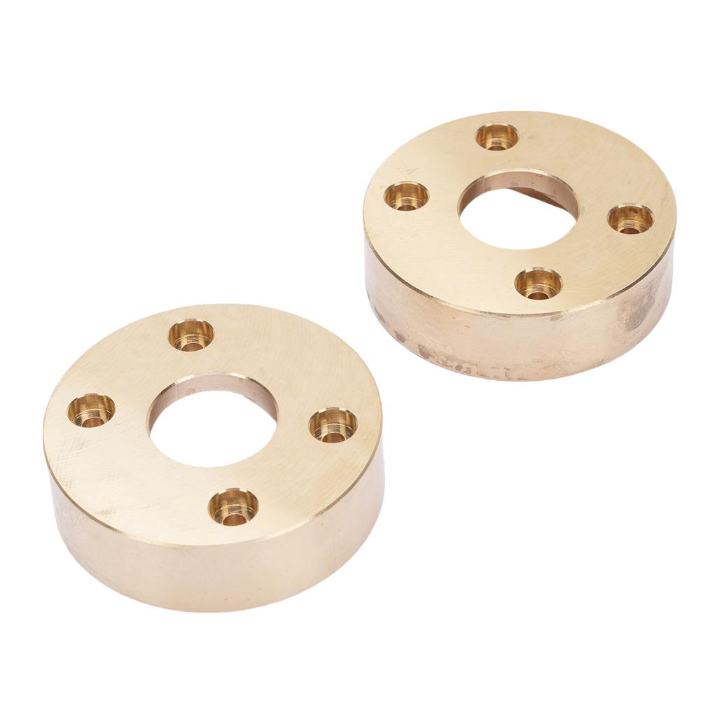 2pcs 1 8 RC Car Brass Weights Fit for Axial RC Crawler Car Counterweight Upgrade Parts Exquisite Craftsmanship