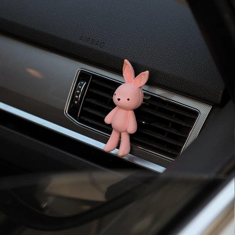 

Texture Rabbit Car Aromatherapy Fragrant Stone Air Outlet Decoration Car Interior Decoration Ornament Car Interior Design Supplies Complete Collection Pink Rabbit Contains 1 Bottle of Essential Oil