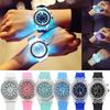Unisex Quartz Watch With Colorful Led Lights And Night Glow For Teens And Couples