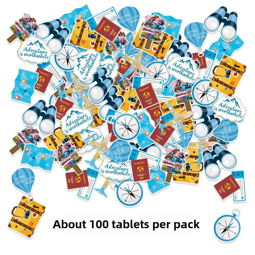 Airplane Hot Air Balloon Pattern Confetti Retirement And Graduation Party Decor