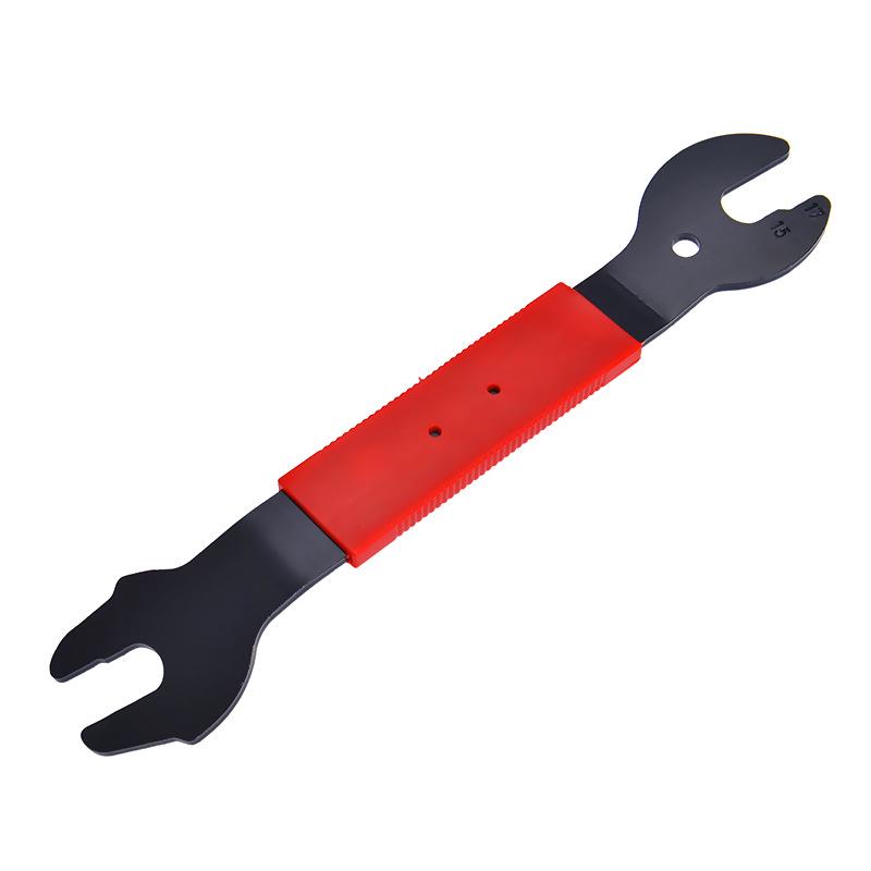 Soft Rubber Hex Wrench for Mountain Bike Pedal Installation & Removal (15/16/17mm)