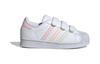 Adidas Originals SUPERSTAR Cushioning Abrasion Resistant Cushioning, Wear Resistant Low top Kids' Skateboarding Shoes IF3573