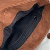 Pure Color Suede Bucket Bag Purse Underarm Bag Vintage Matte Pu Leather Shoulder Bag  Streetwear