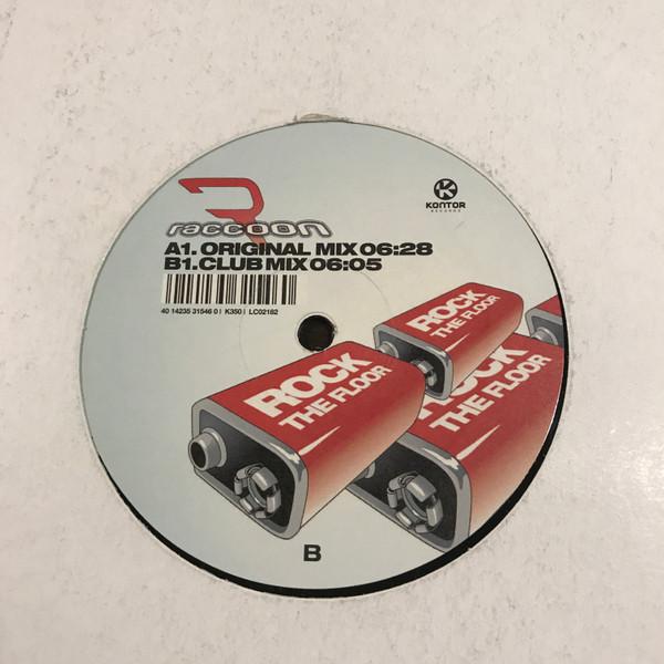 

12inch Record RACCOON - Rock The Floor K350 Kontor Records Dance & Electronica Used