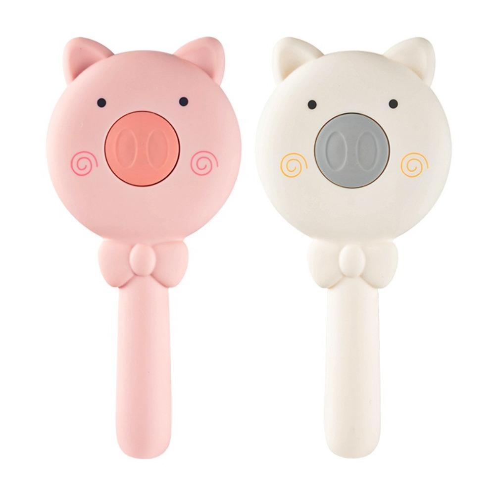 Cartoon Pig Massage Hair Brush Retractable Scalp Massage Comb  Salon Care Tools