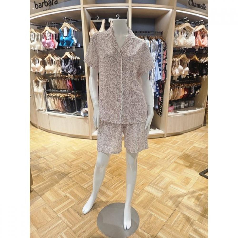 Barbara Women S Short Sleeve Violet Crepe Pajama awp4601S VIO/95