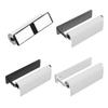 Self-Adhesive Paper Towel Holder Sleek Grey/ Black/ White Roll Paper Holder  Toilet Rolls
