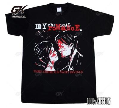 MY CHEMICAL ROMANCE THREE CHEERS FOR SWEET REVENGE TRIČKO S KRÁTKÝM - DLOUHÝM RUKÁVEM módní tričko topy velkoobchodní tričko