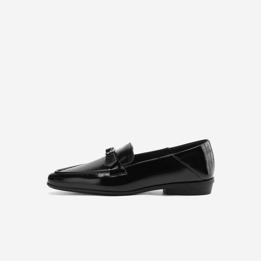 Temperament genuine leather comfortable slimming loafers
