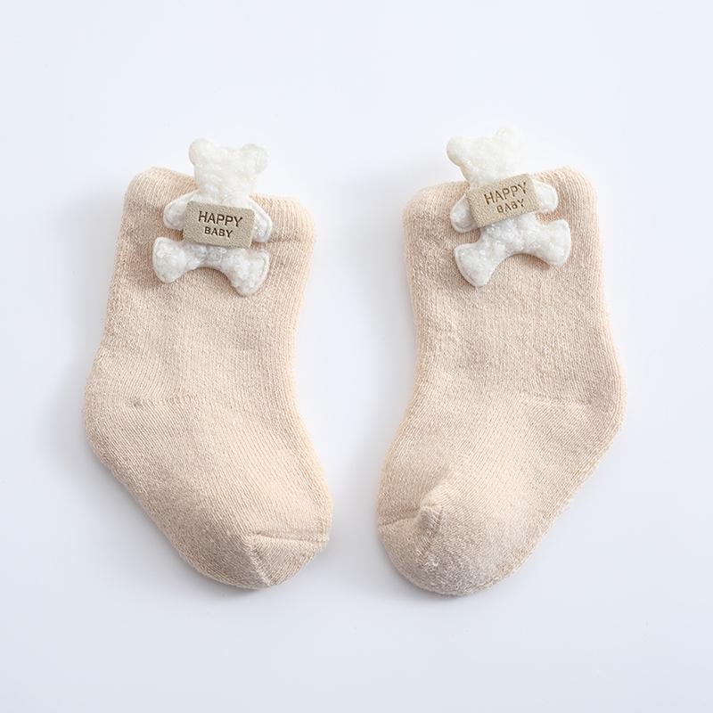 

Детские носки для маленьких мальчиков и девочек, однотонные короткие носки с рисунком, детские носки с украшением S