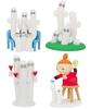 MOOMIN Hattifattener Collection Set of Capsule Toy [Complete 4]