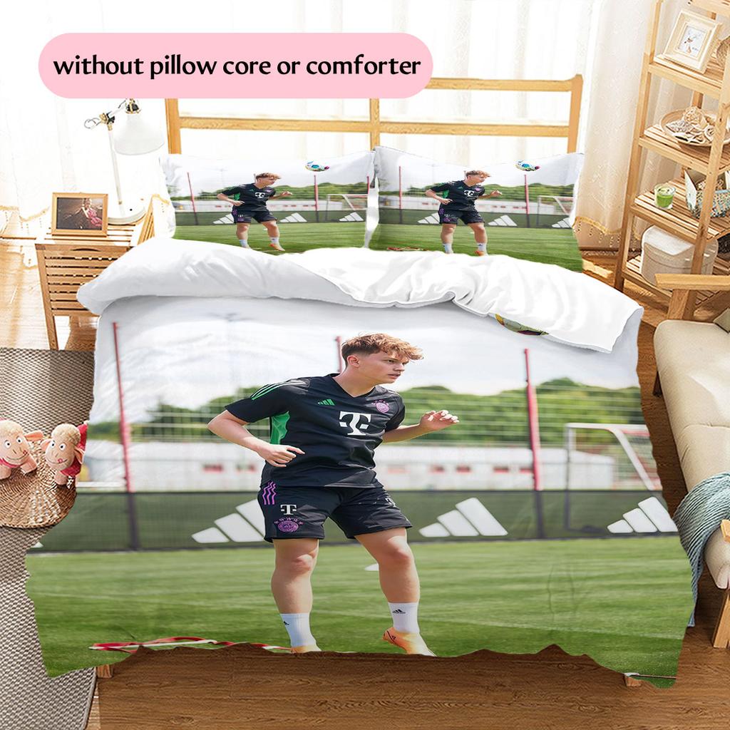 Wanner Pattern Bedding Home Decoration Birthday Gift ( 1 Duvet Cover + 2 Pillowcase, Without Core),fan Merchandise.