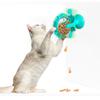 Dog Toys Cat Feeding Interactive Wheel Toys Pet Leaking Food Training Ball Slow Dog Cat Feeder Funny Dog Wheel Interactive Toy