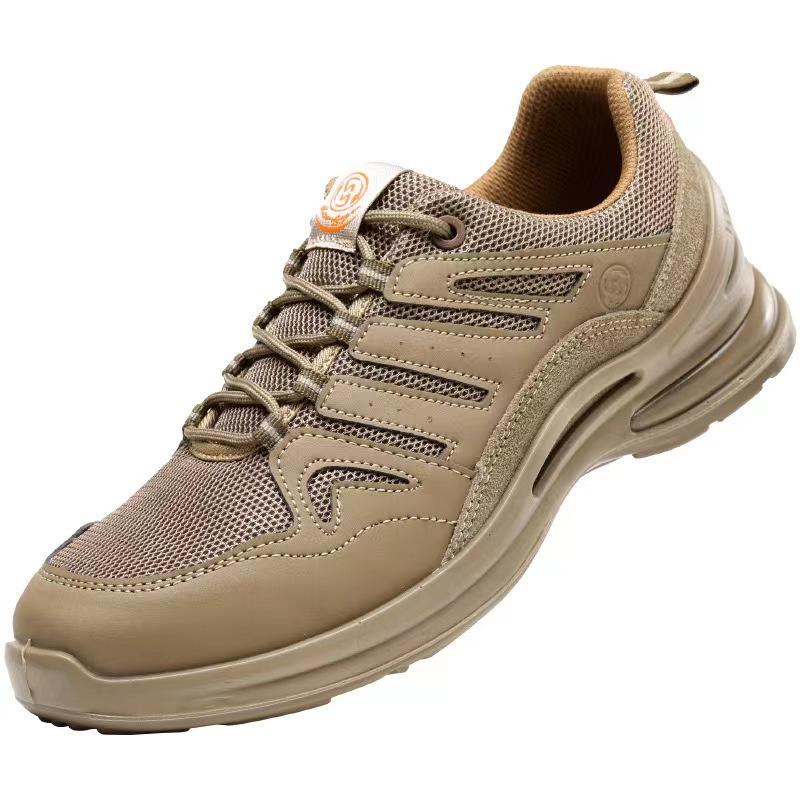 Labor Insurance Shoes Plastic Steel Head Anti-smashing, Anti-piercing and Wear-resistant Shoes, Four-season Non-slip Safety Shoes