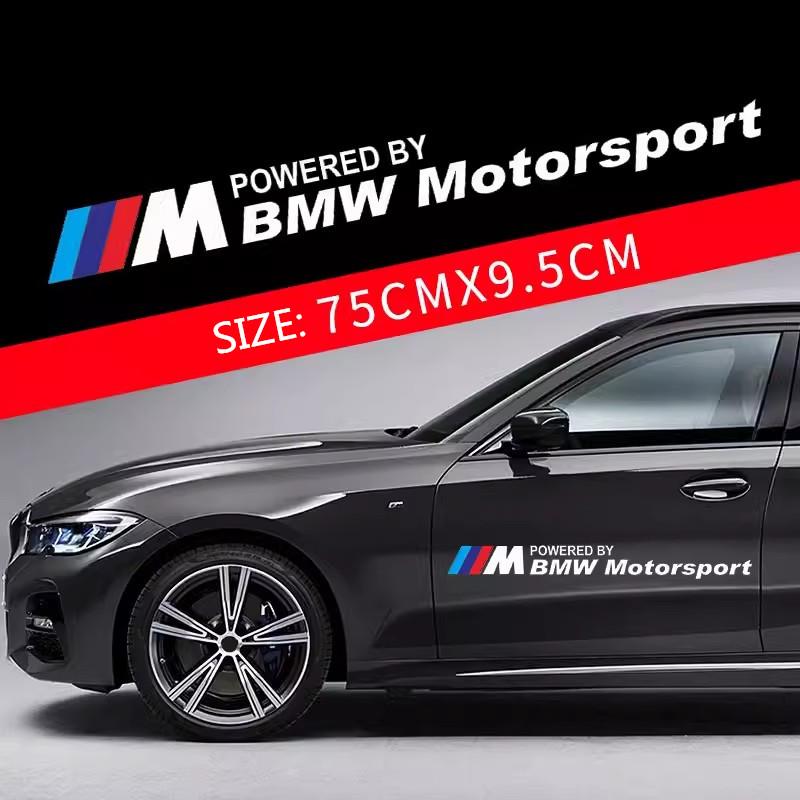 Außenautoaufkleber Für BMW M Auto Wasserdicht Personalisierter Vinyl-Dekorationsaufkleber Auto Karosserieaufkleber Neuheit Auto Zubehör