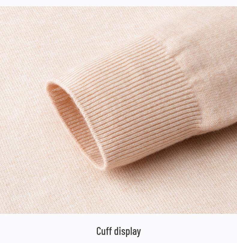 Weicher Strickpullover für Herren - Halber Rollkragen, Langarm für Herbst/Winter - Stilvoll, Bequem, Warm - Allein oder als Schicht tragen
