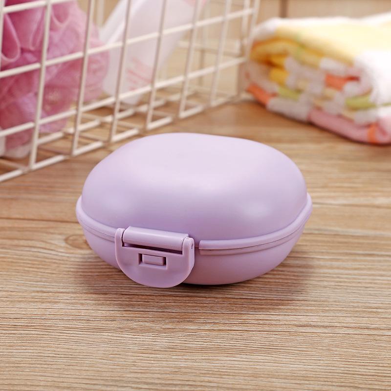 Sealed Portable Travel Soap Holder - Creative Flip-Top Storage Box