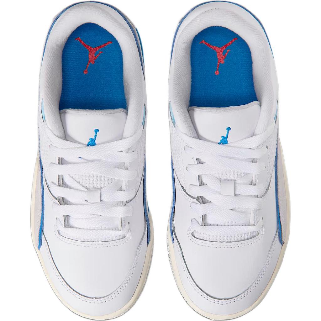 Jordan FLIGHT COURT Low Top Children's Basketball Shoes White Unisex HF3333-104