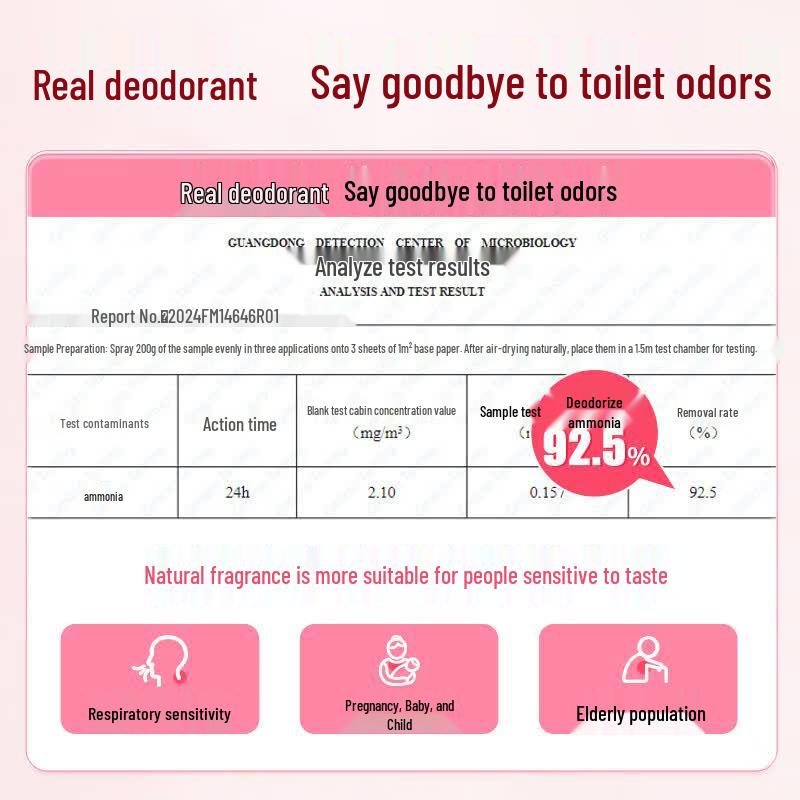 Shuguoyuan Peach Scented Toilet Cleaner