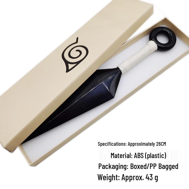 Konoha Kunai & Shuriken Set with Fourth Hokage Ring