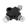 Tee Connector Coupling 3‑Way Tubing Hose Steel   for Motorcycle ATV Modification