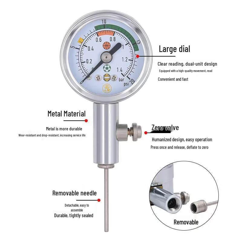High-Precision Mechanical Pressure Gauge