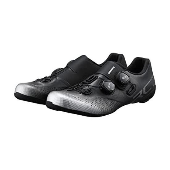 

Shimano RC702 Cycling Size Wide SPD-SL Shoes, Black, 42.0 (26.5cm), чорний