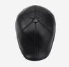 Waterproof Men'S Outdoor Leather Hat Winter Berets Male Warm Ear Protection Cap Genuine Leather Dad Hats Wholesale Leisure Bone