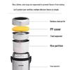 SUPOR 1.9L 304 Stainless Steel Insulated Food Container