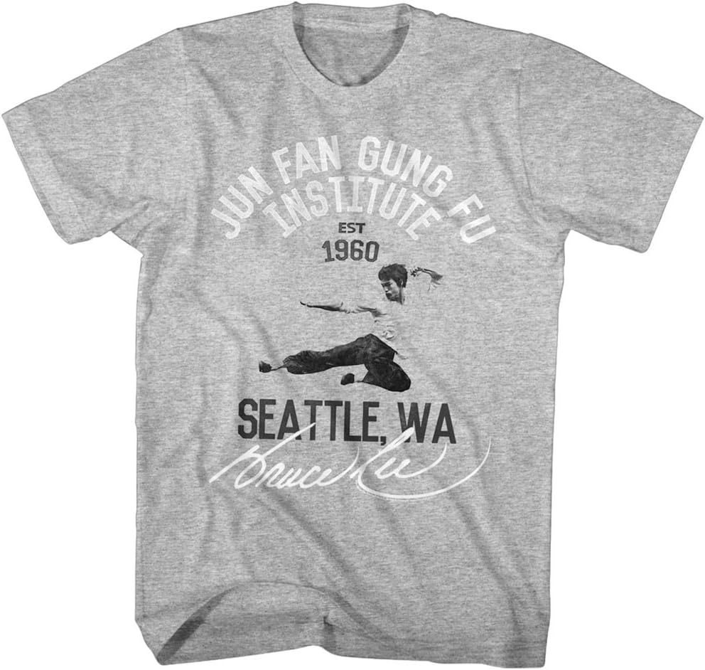 Bruce Lee Mens Junfangungfu T-Shirt S разноцветный
