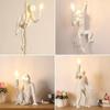 Industrial Style Monkey Lamp: Creative Hemp Rope Pendant for Restaurant, Kids' Room, or Store Display